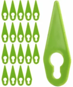 DONTODENT 50x Véritables Lames De Coupe En Plastique Gtech Strimmer Pour S'adapter Aux Lames De Coupe-herbe St04 St05 St20 Gt3.0 Gt4.0 Gt50