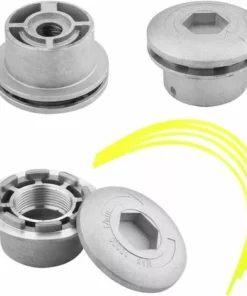 MONLY Tête De Tondeuse Tête D'herbe Tête D'aluminium Pour Tondeuses De Jardin électriques Set Tondeuse à Herbe Accessoire Fit Pour Tondeuse à Gazon Universal 9 MONLY Tête De Tondeuse Tête D'herbe Tête D'aluminium Pour Tondeuses De Jardin électriques Set Tondeuse à Herbe Accessoire Fit Pour Tondeuse à Gazon Universal -Débroussailleuse Soldes Magasin 64852663 3