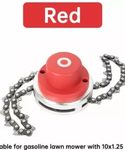 ELLE Tête De Tondeuse à Gazon Noire Pour Extérieur En Acier Au Manganèse Jardin Agriculture Accessoires Durables Désherbage Dur Durable (rouge) -Débroussailleuse Soldes Magasin 64915830 4