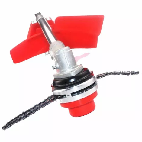 Dual Scratch Tête En Acier Universel Tête En Nylon Ligne De Jardinage Outils De Jardinage Weed Brush Cutter Jardin Pièces Petit Trimmer Pour La Tondeuse à Gazon (Color : Chain Blade) 56Vingt 5 Dual Scratch Tête En Acier Universel Tête En Nylon Ligne De Jardinage Outils De Jardinage Weed Brush Cutter Jardin Pièces Petit Trimmer Pour La Tondeuse à Gazon (Color : Chain Blade) 56Vingt – Image 3