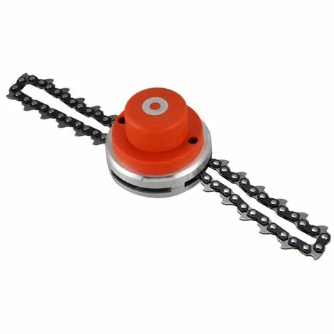 Dual Scratch Tête En Acier Universel Tête En Nylon Ligne De Jardinage Outils De Jardinage Weed Brush Cutter Jardin Pièces Petit Trimmer Pour La Tondeuse à Gazon (Color : Chain Blade) 56Vingt 6 Dual Scratch Tête En Acier Universel Tête En Nylon Ligne De Jardinage Outils De Jardinage Weed Brush Cutter Jardin Pièces Petit Trimmer Pour La Tondeuse à Gazon (Color : Chain Blade) 56Vingt – Image 4