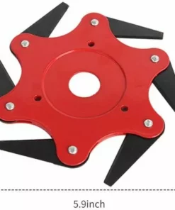Tete De Coupe, 6 Dents, Outil De Mangeur D'Herbe 56Vingt -Débroussailleuse Soldes Magasin 64938854 4