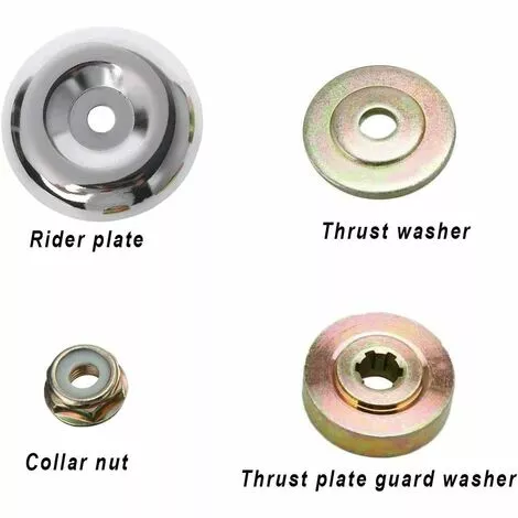 EAUDACè 8PCS Tête De Débroussailleuse Universelle Accessoires Avec 5PCS Ecrous De Fixation Tête De Coupe Bordure Pour Débroussailleuse Stihl 5 EAUDACè 8PCS Tête De Débroussailleuse Universelle Accessoires Avec 5PCS Ecrous De Fixation Tête De Coupe Bordure Pour Débroussailleuse Stihl – Image 3