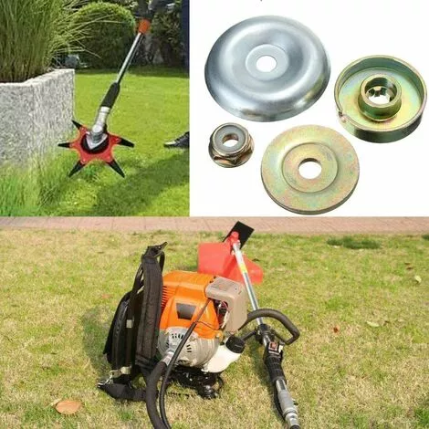 EAUDACè 8PCS Tête De Débroussailleuse Universelle Accessoires Avec 5PCS Ecrous De Fixation Tête De Coupe Bordure Pour Débroussailleuse Stihl 6 EAUDACè 8PCS Tête De Débroussailleuse Universelle Accessoires Avec 5PCS Ecrous De Fixation Tête De Coupe Bordure Pour Débroussailleuse Stihl – Image 4
