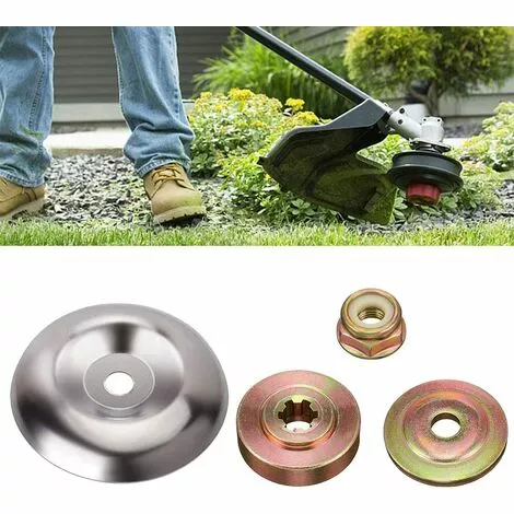 EAUDACè 8PCS Tête De Débroussailleuse Universelle Accessoires Avec 5PCS Ecrous De Fixation Tête De Coupe Bordure Pour Débroussailleuse Stihl 7 EAUDACè 8PCS Tête De Débroussailleuse Universelle Accessoires Avec 5PCS Ecrous De Fixation Tête De Coupe Bordure Pour Débroussailleuse Stihl – Image 5