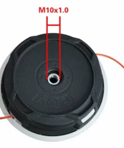 EAUDACè Tête De Débroussailleuse C26-2 Compatible Avec Stihl FS 55/56/70/94/91/111/131/240 4002710 2137, M10 X 1.0 -Débroussailleuse Soldes Magasin 64942301 2