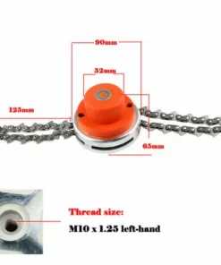 FR-LIFE Chaine Tondeuse A Gazon Jardin A Tete Debroussailleuse —BR-Vie（rouge） -Débroussailleuse Soldes Magasin 65031835 3