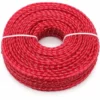 BEARSU Fil Coupe Bordure Universel, Ligne De En Nylon 3.0 Mm, Fil En Nylon Débroussailleuse Robuste Pour Bosse Tête Tondeuse À Gazon De Jardinage (Twist, 3mm)