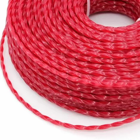 BEARSU Fil Coupe Bordure Universel, Ligne De En Nylon 3.0 Mm, Fil En Nylon Débroussailleuse Robuste Pour Bosse Tête Tondeuse À Gazon De Jardinage (Twist, 3mm) 4 BEARSU Fil Coupe Bordure Universel, Ligne De En Nylon 3.0 Mm, Fil En Nylon Débroussailleuse Robuste Pour Bosse Tête Tondeuse À Gazon De Jardinage (Twist, 3mm) – Image 2