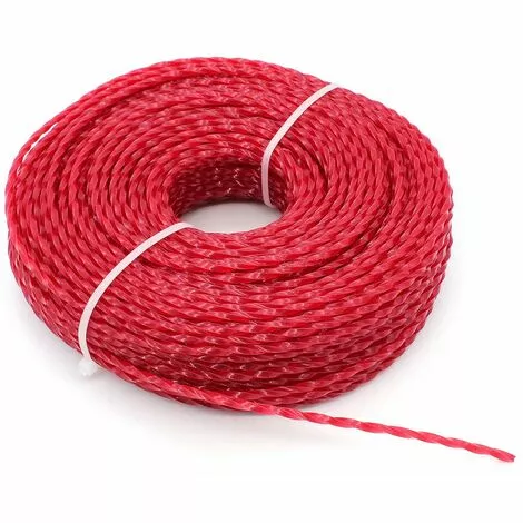 BEARSU Fil Coupe Bordure Universel, Ligne De En Nylon 3.0 Mm, Fil En Nylon Débroussailleuse Robuste Pour Bosse Tête Tondeuse À Gazon De Jardinage (Twist, 3mm) 5 BEARSU Fil Coupe Bordure Universel, Ligne De En Nylon 3.0 Mm, Fil En Nylon Débroussailleuse Robuste Pour Bosse Tête Tondeuse À Gazon De Jardinage (Twist, 3mm) – Image 3