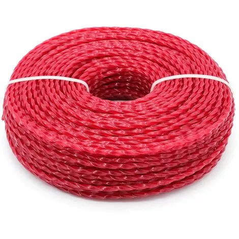 BEARSU Fil Coupe Bordure Universel, Ligne De En Nylon 3.0 Mm, Fil En Nylon Débroussailleuse Robuste Pour Bosse Tête Tondeuse À Gazon De Jardinage (Twist, 3mm) 6 BEARSU Fil Coupe Bordure Universel, Ligne De En Nylon 3.0 Mm, Fil En Nylon Débroussailleuse Robuste Pour Bosse Tête Tondeuse À Gazon De Jardinage (Twist, 3mm) – Image 4