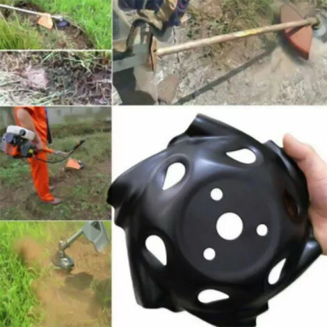 BEARSU Tête De Coupe-Herbe, Universel Tête De Débroussailleuse Tête De Bordure De Mauvaises Herbes Tête De Débroussailleuse De Trimmer De Tondeuse à Gazon 4 BEARSU Tête De Coupe-Herbe, Universel Tête De Débroussailleuse Tête De Bordure De Mauvaises Herbes Tête De Débroussailleuse De Trimmer De Tondeuse à Gazon – Image 2