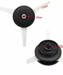 CESIèCLEFOU Tête De Débroussailleuse De Rechange Et 12 Lames De Rechange Avec 12 Lames En Nylon Et Tête De Coupe（20-3）Lefou -Débroussailleuse Soldes Magasin 65211054 2