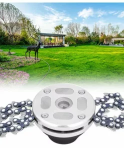 TANCYCO 65Mn Durable Tondeuse Tête Bobine Jardin Tondeuse À Gazon Débroussailleuse Jardin Herbe Chaîne Tondeuse Pour Tondeuse À Gazon -Débroussailleuse Soldes Magasin 65260316 4