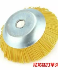 Brosse Anti-mauvaises Herbes En Nylon Pour Débroussailleuse - Outil De Jardin - Tête De Débroussailleuse - 200 Mm Tête De Débroussailleuse S'arêern -Débroussailleuse Soldes Magasin 65358500 3