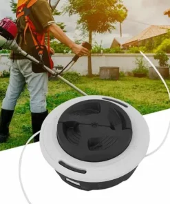 OSQI Tête De Débroussailleuse C26-2 De Rechange Pour Stihl FS 55/56/70/94/91/111/131/240 - Filetage à Gauche M10 X 1,0 - Alimentation Du Fil Par Frappe Au Sol -Débroussailleuse Soldes Magasin 65500873 4