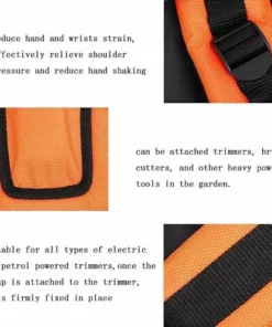 OSQI Double Bandoulière Pour Tondeuse à Gazon, Ceinture De Harnais Universelle à Double Bandoulière En Nylon En Forme De Y, Convient Pour Les Tondeuses à Gazon, Les Tondeuses à Gazon Ou Le Jardinage 9 OSQI Double Bandoulière Pour Tondeuse à Gazon, Ceinture De Harnais Universelle à Double Bandoulière En Nylon En Forme De Y, Convient Pour Les Tondeuses à Gazon, Les Tondeuses à Gazon Ou Le Jardinage -Débroussailleuse Soldes Magasin 65500951 3
