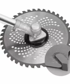 OSQI 40T Tondeuse à Gazon Lame En Acier Dur Coupe Lame Débroussailleuse Mangeur D'herbe Coupe Gazon Tondeuse Outils Outils De Jardinage -Débroussailleuse Soldes Magasin 65502687 5