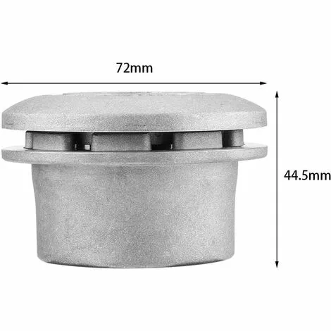 OSQI Tête De Débroussailleuse Universelle, Accessoire De Débroussailleuse à Fil En Aluminium Avec 4 Lignes Pour Tondeuse à Gazon, 72 X 44,5 Mm 4 OSQI Tête De Débroussailleuse Universelle, Accessoire De Débroussailleuse à Fil En Aluminium Avec 4 Lignes Pour Tondeuse à Gazon, 72 X 44,5 Mm – Image 2