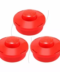 OSQI Tête De Débroussailleuse Universelle 3X Nylon Line (3X Rouge)