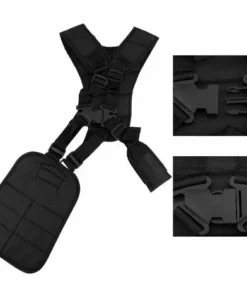 OSQI Tondeuse à Gazon Double Sangle Épaule Harnais Noir Confort Tondeuses/Débroussailleuse Ceinture En Nylon Pour Débroussailleuses -Débroussailleuse Soldes Magasin 65503165 4