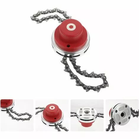 OSQI 1 Chaîne Pratique D'accessoires Résistants Aux Vêtements Généraux Pour Tondeuses à Gazon, Rouge 7 OSQI 1 Chaîne Pratique D'accessoires Résistants Aux Vêtements Généraux Pour Tondeuses à Gazon, Rouge – Image 5