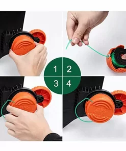 DONTODENT Bobine De Rechange Pour Decker Compatible Decker GL7033 GL8033 GL9035, Alimentation Automatique De Ligne, Bobine De Capuchon Pour Débroussailleuse Sans Fil