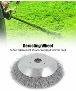 HELLO KITTY BAIN Lame De Tête De Tondeuse Universelle Brosse Rotative Pour Mauvaises Herbes à Roue Métallique De 8 Pouces, Pour Outil De Jardin -Débroussailleuse Soldes Magasin 65623460 4