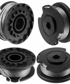 BAICCCF Accessoire Pour Débroussailleuse Bobine De Débroussailleuse Compatible Avec Bosch Easygrasscut 23, (2 Bobines + 1 Capuchon) -Débroussailleuse Soldes Magasin 65669461 4