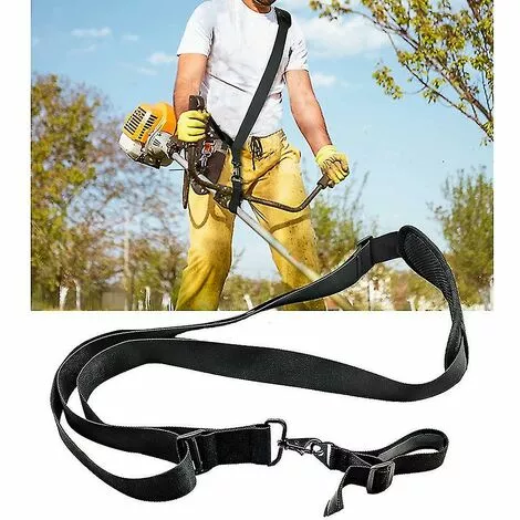 BAICCCF Accessoire Pour Débroussailleuse 2 Pièces De Sangle D'épaule Noire Weed Eater Sangle De Ventilateur Universelle A 6 BAICCCF Accessoire Pour Débroussailleuse 2 Pièces De Sangle D'épaule Noire Weed Eater Sangle De Ventilateur Universelle A – Image 4