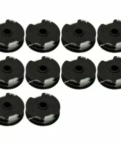 BAICCCF Accessoire Pour Débroussailleuse Bobine De Fil 10 Pièces Compatible Avec Le Coupe-herbe Sans Fil Parkside Prta 20-li C3
