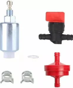 BAICCCF Accessoire Pour Débroussailleuse Électrovanne De Carburant De Carburateur Compatible Avec Les Kits De Tondeuse à Gazon Briggs & Stratton