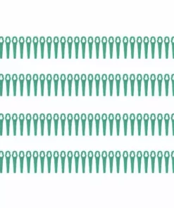 BAICCCF Accessoire Pour Débroussailleuse 120 Pièces Compatibles Avec Les Lames De Coupe En Plastique Florabest Lidl Frta 20 A1 Lidl Ian