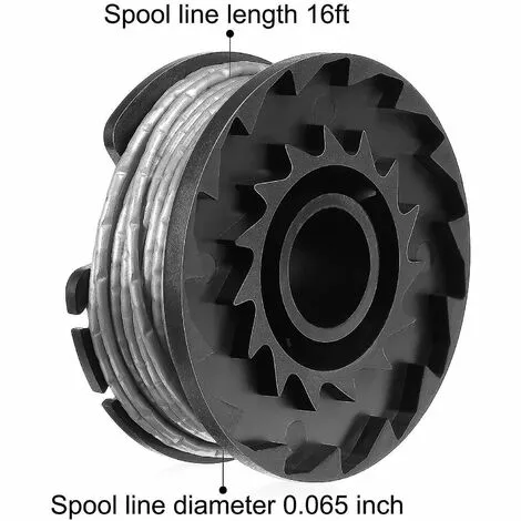 BAICCCF Accessoire Pour Débroussailleuse Lot De 8 Bobines De Coupe-bordures Compatibles Bosch Easygrasscut 23, 26, 18 4 BAICCCF Accessoire Pour Débroussailleuse Lot De 8 Bobines De Coupe-bordures Compatibles Bosch Easygrasscut 23, 26, 18 – Image 2