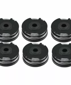 BAICCCF Accessoire Pour Débroussailleuse Lot De 6 Bobines De Débroussailleuse Weed Eater, 20 Pieds Compatibles Avec Greenworks 2900719