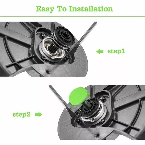 BAICCCF Accessoire Pour Débroussailleuse Lot De 6 Bobines De Débroussailleuse Weed Eater, 20 Pieds Compatibles Avec Greenworks 2900719 5 BAICCCF Accessoire Pour Débroussailleuse Lot De 6 Bobines De Débroussailleuse Weed Eater, 20 Pieds Compatibles Avec Greenworks 2900719 – Image 3