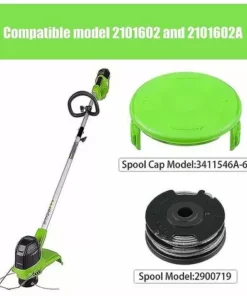 BAICCCF Accessoire Pour Débroussailleuse Tondeuse à Double Ligne Weed Eater De 20 Pi 0,065 Po Compatible Avec Les Modèles Greenworks -Débroussailleuse Soldes Magasin 65669723 4
