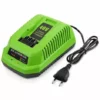 BAICCCF Accessoire Pour Débroussailleuse Chargeur De Batterie Au Lithium 40 V Compatible Avec La Prise EU De Batterie Li-ion Greenworks 40 V -Débroussailleuse Soldes Magasin 65669799 1