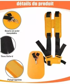 DONTODENT Harnais Double Paule Pour Débroussailleuse (Double Paule) 8 DONTODENT Harnais Double Paule Pour Débroussailleuse (Double Paule) -Débroussailleuse Soldes Magasin 65678799 3