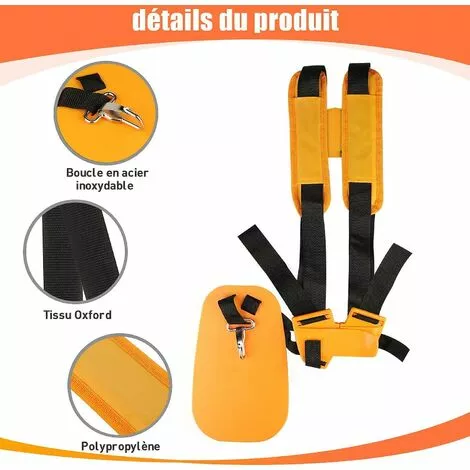 DONTODENT Harnais Double Paule Pour Débroussailleuse (Double Paule) 5 DONTODENT Harnais Double Paule Pour Débroussailleuse (Double Paule) – Image 3