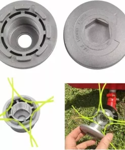 PERLE RARE Tête De Coupe-Herbe En Aluminium Tondeuse D'herbe Tête Faucheuse Pour Accessoires De Tondeuse à Gazon Pour Jardin, Pelouse, Patio 9 PERLE RARE Tête De Coupe-Herbe En Aluminium Tondeuse D'herbe Tête Faucheuse Pour Accessoires De Tondeuse à Gazon Pour Jardin, Pelouse, Patio -Débroussailleuse Soldes Magasin 65796714 3