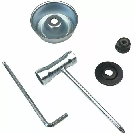 LUCKY-88 Kit D'entretien D'accessoires D'adaptateur De Tondeuse à Gazon Pour Tondeuse à Gazon 5 Pièces 4 LUCKY-88 Kit D'entretien D'accessoires D'adaptateur De Tondeuse à Gazon Pour Tondeuse à Gazon 5 Pièces – Image 2