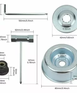 LUCKY-88 Convient Pour Le Kit De Réparation De Tête De Travail De La Série STIHL Housse De Protection Ensemble De 5 Pièces -Débroussailleuse Soldes Magasin 65806177 2