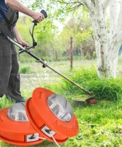 KAEJYIUT Tête De Fil Pour Débroussailleuse, Bobine De Fil, Accessoire M10 X 1,25 Mm, Tête En Aluminium épaisse, Sans Démontage -Débroussailleuse Soldes Magasin 65822574 5