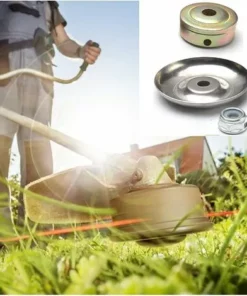 AOUGO Kit De Fixation D'écrou De Lame De Boîte De Vitesses En Métal De Rechange 4 Pièces Pour Débroussailleuse, Débroussailleuse Pour Tondeuse à Gazon, Débroussailleuse à Lame Métallique, Plateau De Désherbage Pour Tondeuse à Gazon, Kit D'adaptateur Pour Machin -Débroussailleuse Soldes Magasin 65869017 3