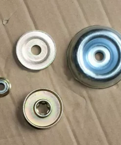 AOUGO Kit De Fixation D'écrou De Lame De Boîte De Vitesses En Métal De Rechange 4 Pièces Pour Débroussailleuse, Débroussailleuse Pour Tondeuse à Gazon, Débroussailleuse à Lame Métallique, Plateau De Désherbage Pour Tondeuse à Gazon, Kit D'adaptateur Pour Machin -Débroussailleuse Soldes Magasin 65869017 5