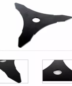 QERSTA 10"x 3T Lame De Débroussailleuse Avec Kit Entretien Accessoire Adaptateur De Lame De Tondeuse à Gazon De Machine De Jardinage Pour Mauvaises Herbes Fraîches Et Tondeuse.