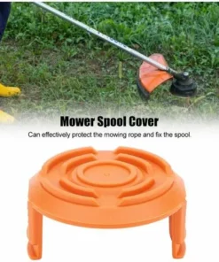QERSTA 4 Pcs Capuchons De Bobine, Capuchon De Tondeuse à Gazon Bobine De Remplacement Tondeuse à Gazon Capuchon De Bobine Accessoires De Tondeuse à Gazon -Débroussailleuse Soldes Magasin 65902230 4