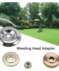 QERSTA 4 Pièces Kit Fixation écrou Lame Boîte, Boîte De Vitesses En Métal Pour Tondeuse à Gazon, Accessoires De Boîte De Vitesses En Métal Pour Tondeuse, Pour Tondeuse à Gazon, Machine Irrigation -Débroussailleuse Soldes Magasin 65916502 4