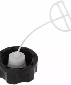 DONTODENT 2PCS Bouchon De Réservoir De Carburant, Remplacement De Bouchon De Réservoir De Carburant De Débroussailleuse Pour Tondeuse à Gazon Coupe-Herbe Pièce De Tronçonneuse Noir